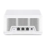 Домашняя Mesh Wi-Fi система GbE BE9300 Mercusys Halo H90X(2-pack) Wi-Fi 7 Скорость: 574 Мбит/с для 2.4 ГГц + 2880 Мбит/с для 5 ГГц + 5760 Мбит/с для 6 ГГц 3 × порта 2.5 Гбит/с (автоопределение WAN/L