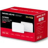 Беспроводная MESH-система Mercusys Halo H80X, AX3000, (802.11a/b/g/n/ac/ax), WAN/LAN