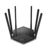Маршрутизатор беспроводной AC1900 GbE Mercusys MR50G Двухдиапазонный гигабитный Wi‑Fi роутер 1300 Mbps на частоте 5ГГц + 600Mbps на частоте 2,4ГГц, 802.11ac/a/b/g/n 2 порта LAN 10/100/1000 Мбит/с, 1