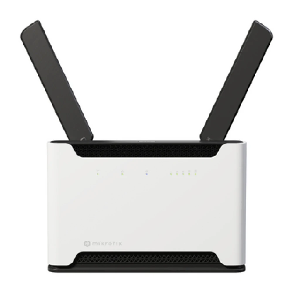 Точка доступа, MikroTik, H53UiG-5HaxQ2HaxQ, Chateau PRO ax, 5 портов 10/100/1000М, 2.4/5 GHz, AX3600, 1 порт USB-A, RouterOS, -40°С до 70 °C