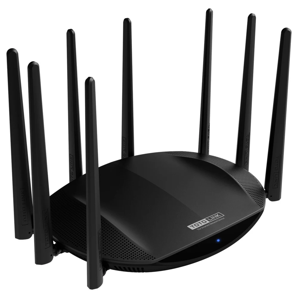 A7000R TOTOLINK AC2600 Dual Band Gigabit WiFi Router, MU-MIMO 5*GE Ports(1*WAN+4*LAN), 8*5dBi fixed antennas, PSU 12V/1.5A {5}