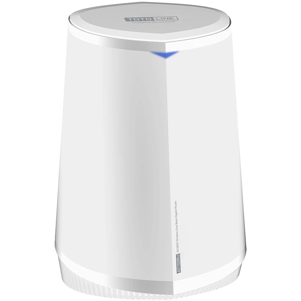 A7100RU TOTOLINK Двухдиапазонный гигабитный маршрутизатор AC2600, 3*GE порта (1 WAN+2 LAN), встроенные антенны, MU-MIMO, Beamforming + LDPC, USB3.0*1, MT7621A+MT7615N*2, Двухядерный MIPS1004Kc 880МГ