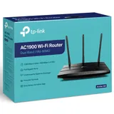 Маршрутизатор беспроводной AC1900 GbE Tp-Link Archer A8 <Двухдиапазонный гигабитный маршрутизатор, 1 GbE WAN + 4 GbE LAN, 1300Mbps 5Ghz + 600Mbps 2.4Ghz, 802.11ac/n/a/b/g, Airtime Fairness, 3×3 MU-M