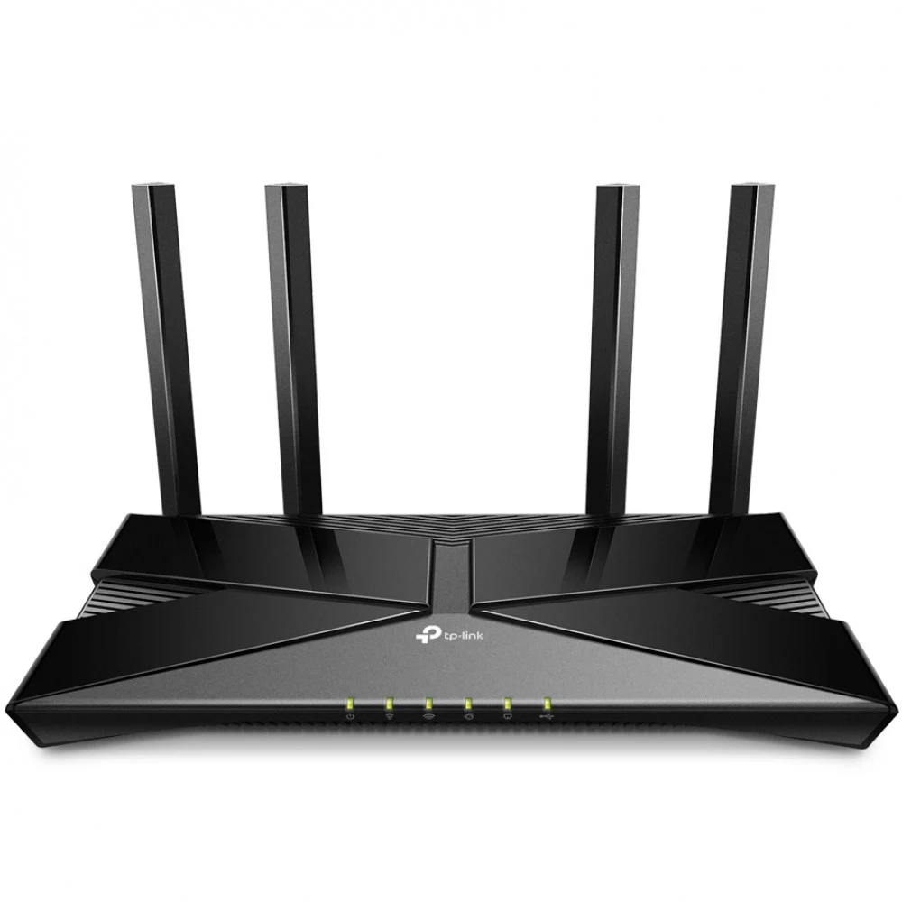 Маршрутизатор беспроводной AX1800 GbE Tp-Link Archer AX20 &lt Wi‑Fi 6 AX1800 Dual Band Wireless Gigabit Router, 1201 Мбит/с 5 GHz 11ax + 574Mbps 2.4GHz 11ax, cовместим со стандартами Wi-Fi 802.11a/b
