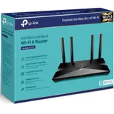 Маршрутизатор беспроводной AX1800 GbE Tp-Link Archer AX20 Wi‑Fi 6 AX1800 Dual Band Wireless Gigabit Router, 1201 Мбит/с 5 GHz 11ax + 574Mbps 2.4GHz 11ax, cовместим со стандартами Wi-Fi 802.11a/b/g/n