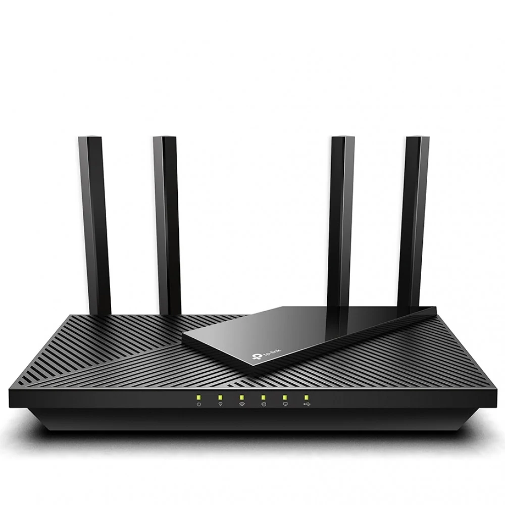 Маршрутизатор беспроводной AX3000 GbE Tp-Link Archer AX55 &lt Wi‑Fi 6 AX3000 Dual Band Wireless Gigabit Router, 2402 Мбит/с 5 GHz 11ax + 574Mbps 2.4GHz 11ax, cовместим со стандартами Wi-Fi 802.11a/b