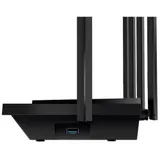 Маршрутизатор, TP-Link, Archer AX73, IEEE 802.11a/b/g/n/ac/ax, 5 ГГц, 2,4 ГГц, 6 антенн, 44 MU-MIMO, OFDMA, Wi-Fi 6, 1 порт WAN/LAN 2,5 Гбит/с, 1 гигабитный порт WAN/LAN, 4 гигабитных порта LAN, 1 п
