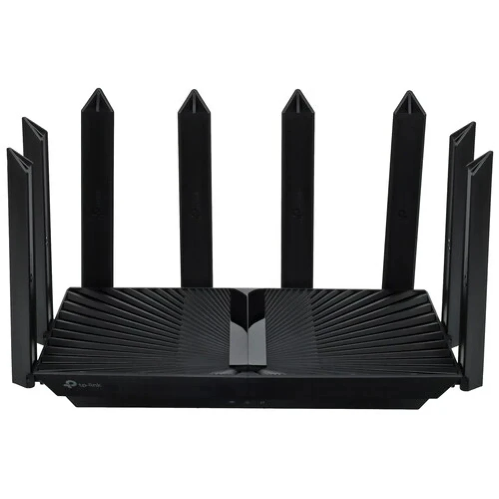 Маршрутизатор беспроводной AX6000 GbE Tp-Link Archer AX80(EU) &lt Wi-Fi 6 AX Triple Band Wireless Gigabit Router, 4804 Мбит/с 5GHz (802.11ax, HE160), 1201 Мбит/с 5GHz (802.11ax), 574 Мбит/с 2,4GHz(8