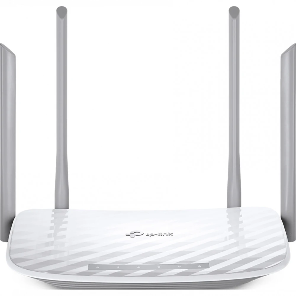 Маршрутизатор беспроводной AC1200 Tp-Link Archer C50 &lt AC1200 Dual Band Wireless Router, 867Mbps at 5Ghz + 300Mbps at 2.4Ghz, 802.11ac/a/b/g/n, 1 WAN, 4 LAN, 4 фиксированные антенны, Beamforming,