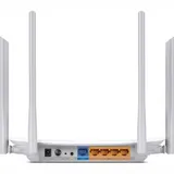 Маршрутизатор беспроводной AC1200 Tp-Link Archer C50 AC1200 Dual Band Wireless Router, 67Mbps at 5Ghz + 300Mbps at 2.4Ghz, 802.11ac/a/b/g/n, 1 WAN, 4 LAN, 4 фиксированные антенны, Beamforming, 2×2 M