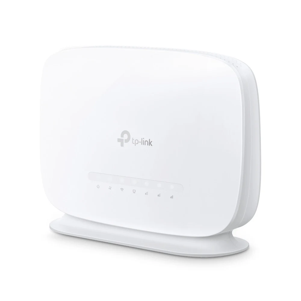 Маршрутизатор 4G+ LTE Cat6 беспроводной AC1200 GbE TP-Link Archer MR505 &lt 2 порта LAN GbE, 1 порт LAN/WAN GbE, 1 слот для карты nano-SIM, 2 разъема под внешние антенны 4G LTE (SMA), 300 Mbps на 2,