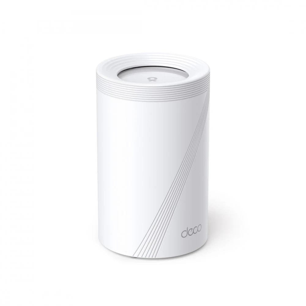 TP-Link Deco BE65 Pro(1-pack) Трехдиапазоннаяя Mesh Wi-Fi 7 система BE9300, 2,4/5/6 ГГц, до 9220 Мбит/с, 2х5 Гбит/с, 1х2