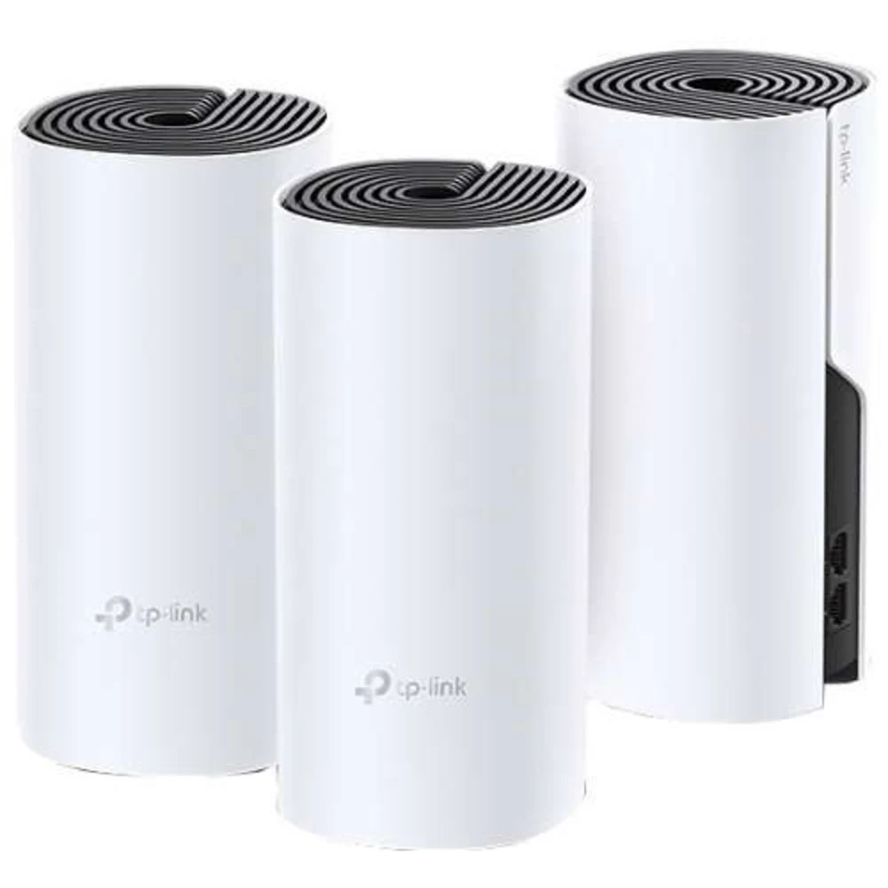 Точка доступа Wi-Fi TP-LINK Deco P9(3-Pack) AC1200 Домашняя Mesh Wi-Fi система с технологией Powerline, 867 Мбит/с на 5 ГГц+300 Мбит/с на 2,4 ГГц, AV1000 Powerline, поддержка HomePlug AV, Bluetooth