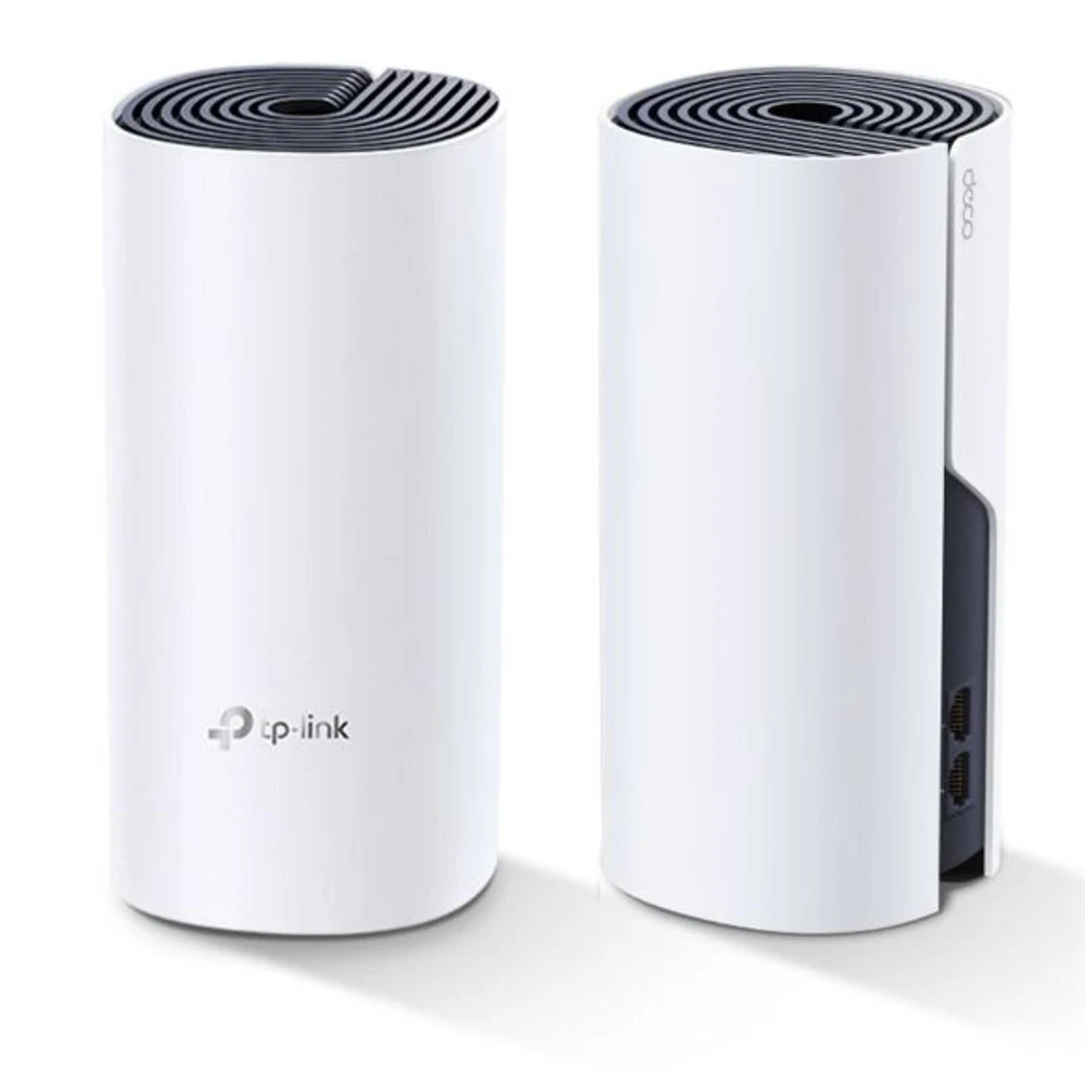 Точка доступа Wi-Fi TP-LINK Deco P9(2-Pack) AC1200 Домашняя Mesh Wi-Fi система с технологией Powerline, 867Мбит/с на 5ГГц+300Мбит/с на 2,4ГГц, AV1000 Powerline, поддержка Home Plug AV, 2 гигабитных