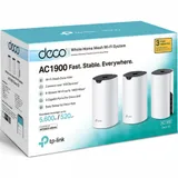 Домашняя Mesh Wi-Fi система GbE AC1900 Tp-Link Deco S7 (3 устройства) Бесшовный роуминг, 1300Mbps 5Ghz + 600Mbps 2.4Ghz, 802.11ac/a/b/g/n, 3 гигабитных порта LAN/WAN, 3×3 MU-MIMO, Beamforming, 3 ант
