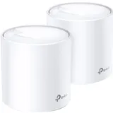 Домашняя Mesh Wi-Fi система GbE AX1800 Tp-Link Deco X20 (2 устройства) Бесшовный роуминг, Wi-Fi 6, 5 ГГц: до 1201 Мбит/с (802.11ax), 2,4 ГГц: до 574 Мбит/с (802.11ax), 802.11ax/ac/a/b/g/n, 2 гигабит