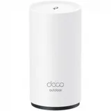 PoE Mesh Wi-Fi система GbE для улиц и помещений GbE AX3000 Tp-Link Deco X50-Outdoor (1 устройство) PoE 802.3at, Бесшовный роуминг, Wi-Fi 6, 5 ГГц: до 2402 Мбит/с (802.11ax), 2,4 ГГц: до 574 Мбит/с (