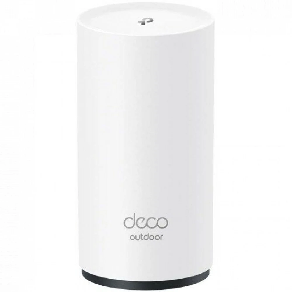 PoE Mesh Wi-Fi система GbE для улиц и помещений GbE AX3000 Tp-Link Deco X50-Outdoor (1 устройство) &lt PoE 802.3at, Бесшовный роуминг, Wi-Fi 6, 5 ГГц: до 2402 Мбит/с (802.11ax), 2,4 ГГц: до 574 Мбит
