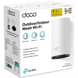 PoE Mesh Wi-Fi система GbE для улиц и помещений GbE AX3000 Tp-Link Deco X50-Outdoor (1 устройство) PoE 802.3at, Бесшовный роуминг, Wi-Fi 6, 5 ГГц: до 2402 Мбит/с (802.11ax), 2,4 ГГц: до 574 Мбит/с (