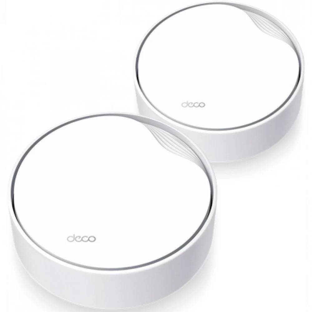 PoE Mesh Wi-Fi система GbE для помещений AX3000 Tp-Link Deco X50-PoE(2-pack) &lt PoE 802.3at, Бесшовный роуминг, Wi-Fi 6, 5 ГГц: до 2402 Мбит/с (802.11ax), 2,4 ГГц: до 574 Мбит/с (802.11ax), 802.11a