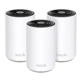 Бесшовный Mesh роутер TP-Link Deco XE75 (DECO XE75(3-PACK)) AXE5400 10/100/1000BASE-TX белый (упак.:3шт)