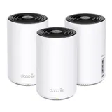 Бесшовный Mesh роутер TP-Link Deco XE75 (DECO XE75(3-PACK)) AXE5400 10/100/1000BASE-TX белый (упак.:3шт)