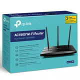 Маршрутизатор беспроводной AC1900 GbE Tp-Link Archer A8 <Двухдиапазонный гигабитный маршрутизатор, 1 GbE WAN + 4 GbE LAN, 1300Mbps 5Ghz + 600Mbps 2.4Ghz, 802.11ac/n/a/b/g, Airtime Fairness, 3×3 MU-M