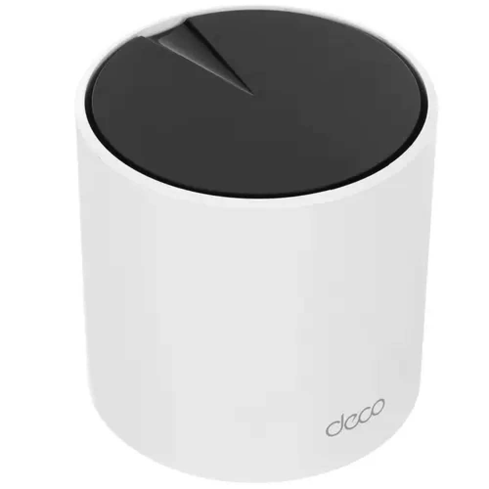 Домашняя Mesh Wi-Fi система GbE AX3000 Tp-Link Deco X55 (1 устройства) &lt Бесшовный роуминг, Wi-Fi 6, 5 ГГц: до 2402 Мбит/с (802.11ax), 2,4 ГГц: до 574 Мбит/с (802.11ax), 802.11ax/ac/a/b/g/n, 3 гиг