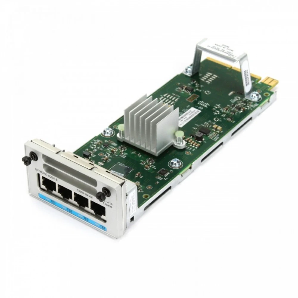 C9300-NM-4M= Модуль интерфейсный сетевой Catalyst 9300 4 x mGig Network Module, spare