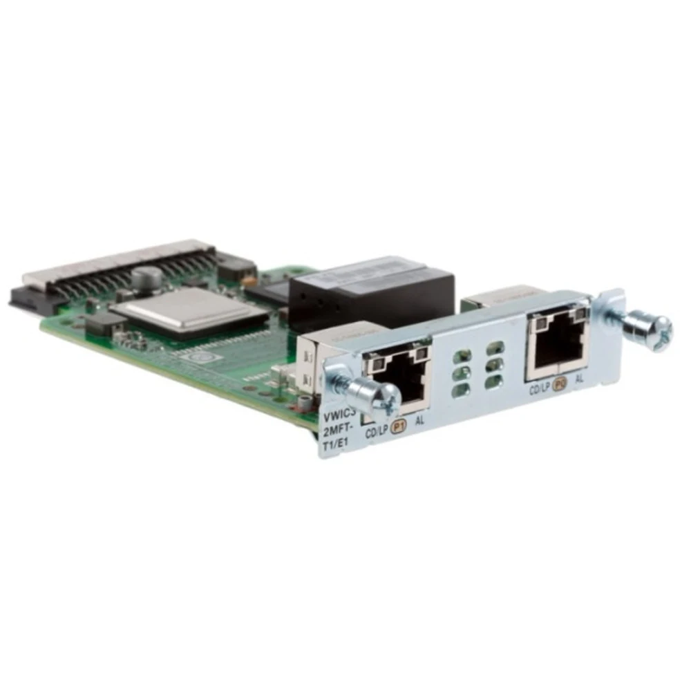 Модуль Cisco VWIC3-2MFT-T1/E1, 2-Port 3rd Gen Multiflex Trunk Voice/WAN Int. Card - T1/E1