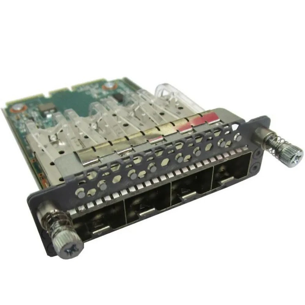 4x25G SFP28 extension module for EX4400 series of switches. MACsec AES256