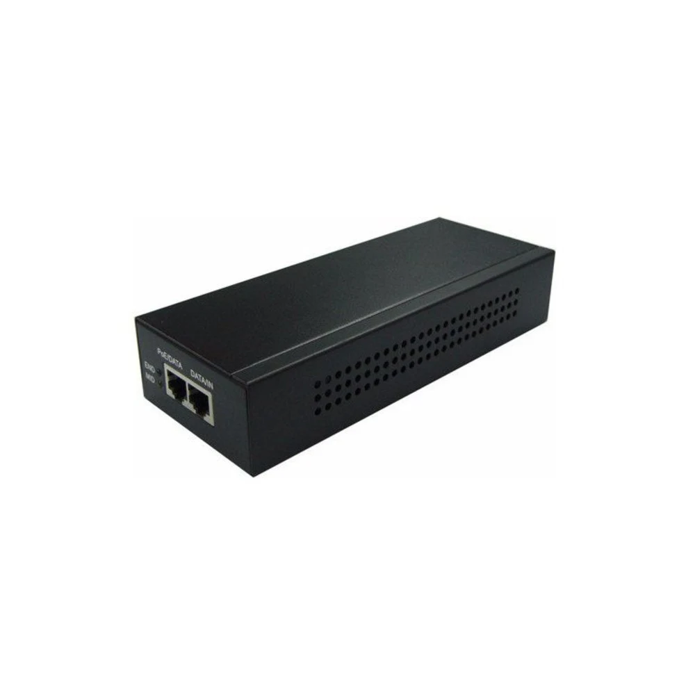 PoE инжектор 60 Вт, 1 RJ45 интерфейс 1000M. Подходит для DS-2DE5/4xxx-AE/-AE3