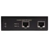 Инжектор POE Osnovo Midspan-1/303G Промышленный гигабитный инжектор PoE IEEE 802.3af/at 30 Вт 10/100/1000Base-T 48-56 DC -40 ... +75 °С 103,5x32x81,5 мм Монтаж на DIN-рейку.