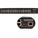 Инжектор/ OSNOVO Управляемый гигабитный PoE инжектор на 16 портов, PoE на порт до 30W, суммарно PoE до 250W, БП встроен