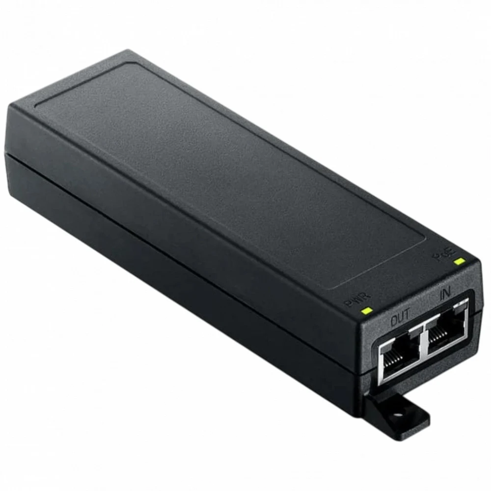 PoE инжектор/ Мультигигабитный PoE инжектор Zyxel PoE12-90W, 802.3af/at/bt (90 Вт), 2xRJ-45: 1/2.5/5/10G