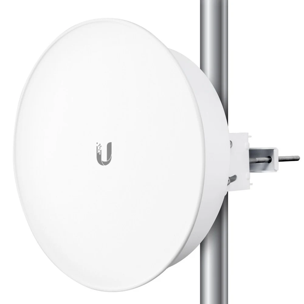 Беспроводной маршрутизатор, Ubiquiti, PBE-5AC-ISO-Gen2, PowerBeam, 1 порт 10/100/1000 RJ-45, 450 Mbps, Passive Poe 24V, адаптер в комплекте, внешняя, 5 ГГц (КОМПЛЕКТАЦИЯ: PBE-5AC-ISO-Gen2, БЛОК ПИТА