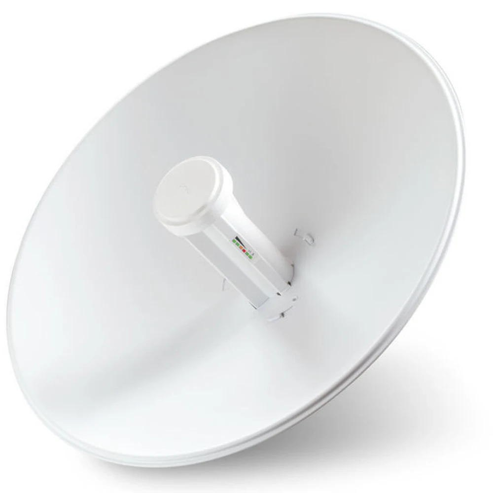 Беспроводной маршрутизатор, Ubiquiti, PBE-M2-400, PowerBeam, 1 порт 10/100/1000 RJ-45, 150 Mbps, Passive Poe 24V, адаптер в комплекте, внешняя. КОМПЛЕКТ: PBE-M2-400, АНТЕННА, ЭЛЕМЕНТЫ КРЕПЛЕНИЯ (2 ш