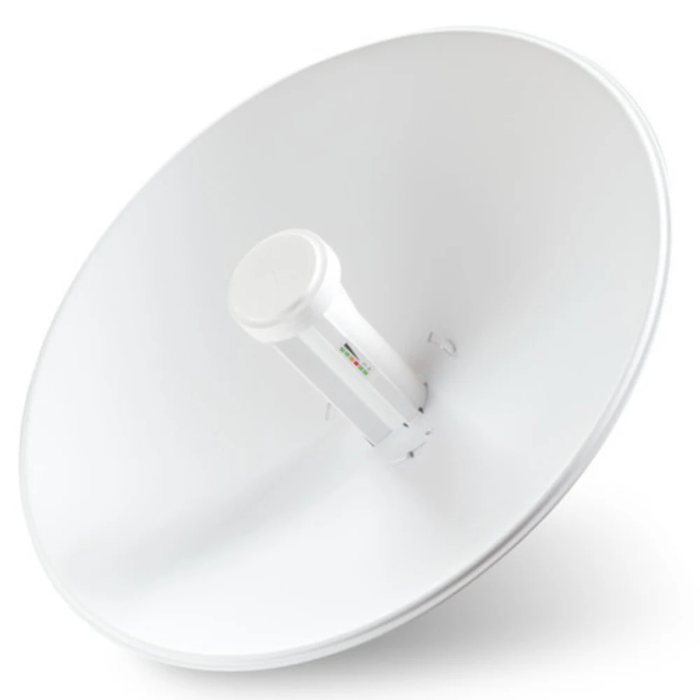 Беспроводной маршрутизатор, Ubiquiti, PBE-M5-400, PowerBeam, 1 порт 10/100/1000 RJ-45, 150 Mbps, Passive Poe 24V, адаптер в комплекте, внешняя, КОМПЛЕКТ: PBE-M5-400, АНТЕННА, ЭЛЕМЕНТЫ КРЕПЛЕНИЯ (2 ш