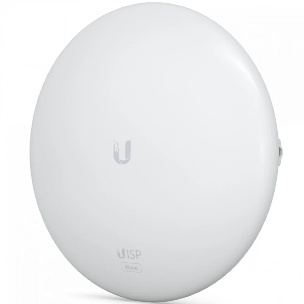 Беспроводная точка доступа, Ubiquiti, Wave-Nano, 802.11a/n/ac/ay, AY2000+AC800, PtMP/станция 60ГГц + резерв 5ГГц, 1 порт 10/100/1000 RJ45, PoE 802.3af, с адаптером питания