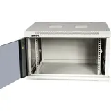 Шкаф настенный серии Pro, 15U 600x600, стеклянная дверь