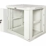 Шкаф настенный серии Pro, 4U 600x450, стеклянная дверь