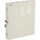 Шкаф коммутационный Lanmaster (TWT-CBVRT-2U-6X7-GY) настенный 2U 650x114мм пер.дв.стекл направл.под винты 68кг серый 19кг 741мм