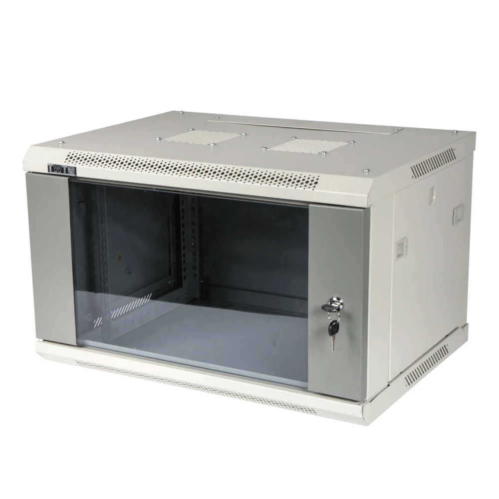 Шкаф настенный серии Pro, 12U 600x800, стеклянная дверь Шкаф настенный серии PRO используется для размещения сетевого и телекоммуникационного 19'' оборудования. Шкафы модельного ряда 2017 года выпус