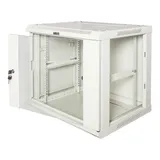 Шкаф настенный серии Pro, 6U 600x600, стеклянная дверь