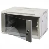 Шкаф настенный серии Pro, 6U 600x800, стеклянная дверь