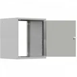 Шкаф коммутационный NTSS Lime (NTSS-WL12U5545GS) настенный 12U 550x450мм пер.дв.стекл несъемн.бок.пан. 30кг серый 520мм 14кг 110град. 370мм IP20