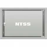 Шкаф коммутационный NTSS LIME (NTSS-WL6U5535GS) настенный 6U 550x350мм пер.дв.стекл несъемн.бок.пан. 30кг серый 270мм 8.3кг 110град. 370мм IP20 укомплектованный