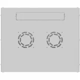 Шкаф коммутационный NTSS Lime (NTSS-WL6U5560GS) настенный 6U 550x600мм пер.дв.стекл несъемн.бок.пан. 30кг серый 520мм 12кг 110град. 370мм IP20 сталь