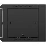 Шкаф коммутационный NTSS (NTSS-W12U6045GS-BL) настенный 12U 570x450мм пер.дв.стекл 60кг черный 24кг
