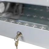 Шкаф коммутационный NTSS (NTSS-SOHO5U) настенный 5U 520x140мм пер.дв.стекл несъемн.бок.пан. 80кг белый 11кг 480мм IP20 металл